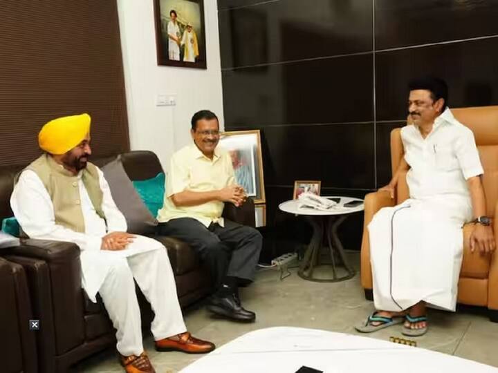 Arvind Kejriwal Meets MK Stalin Amid Campaign Against Centres Special Law Arvind Kejriwal: స్టాలిన్‌ను కలిసిన కేజ్రీవాల్, ఢిల్లీ ఆర్డినెన్స్‌పై పోరాటానికి మద్దతు