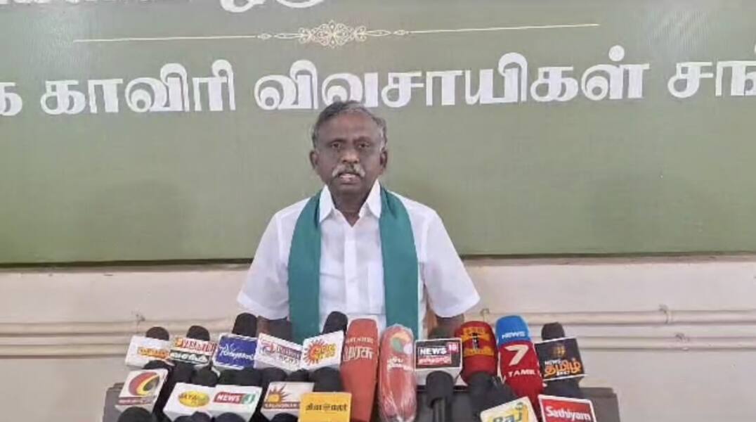Mekedatu Dam: மேகதாது அணை கட்டுவேன் என்ற கர்நாடக அமைச்சரின் அறிவிப்பு சட்ட விரோதமானது - பி.ஆர்.பாண்டியன் Karnataka Minister Sivakumar's announcement that he will build Mekedatu Dam is illegal sayd PR Pandian TNN Mekedatu Dam: மேகதாது அணை கட்டுவேன் என்ற கர்நாடக அமைச்சரின் அறிவிப்பு சட்ட விரோதமானது - பி.ஆர்.பாண்டியன்