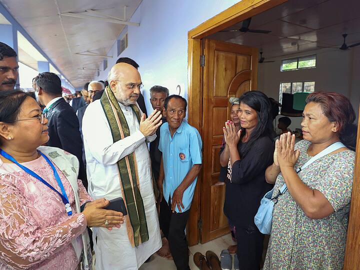 Govt Committed To Restoring Peace, Ensuring Return Of Displaced People Back To Their Homes: Amit Shah In Manipur Govt Committed To Restoring Peace, Ensuring Return Of Displaced People: Amit Shah In Manipur