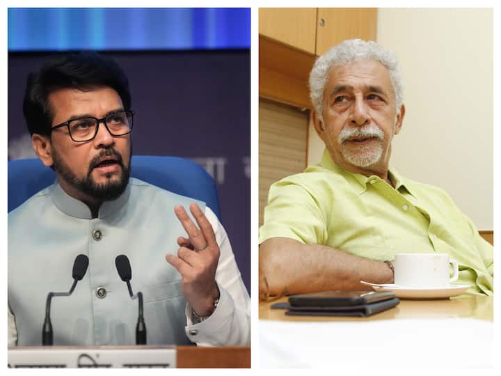 Anurag Thakur Reacts To Naseeruddin Shah's Comment On Not Watching The Kerala Story Anurag Thakur Reacts To Naseeruddin Shah's Comment On The Kerala Story: 'People Liked The Movie'