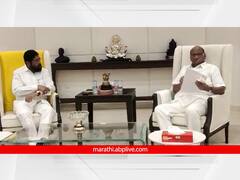 CM शिंदे यांच्या भेटीसाठी शरद पवार वर्षा बंगल्यावर दाखल; चर्चांना उधाण
