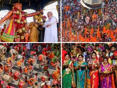 PM Modi, CM Shinde Pay Tributes To Chhatrapati Shivaji Maharaj On His 350th Coronation Anniversary: IN PICS