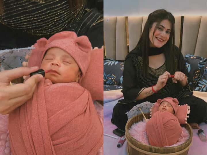 Youtuber Armaan Malik Wife Kritika Did Makeup Of Payal Daughter People Got Angry अरमान मलिक की पत्नी कृतिका ने अपने बेबी का किया मेकअप, आगबबूला हुए लोग, दे डाली ये कड़ी नसीहत