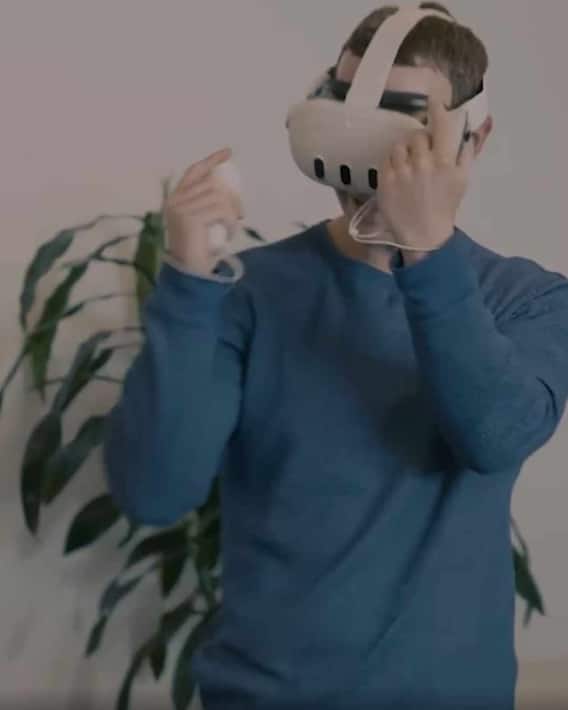 Mark Zuckerberg Unveils Meta’s Mixed Reality Headset Quest 3
