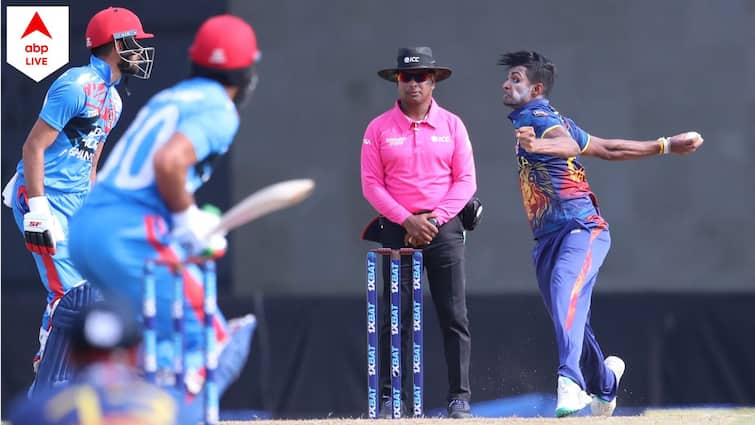 CSK Player Matheesha Pathirana ODI Debut Bowling Performance Maiden Wicket SL vs AFG 1st ODI Matheesha Pathirana: ওয়ান ডে অভিষেকে উইকেট পেলেন ধোনির তুরুপের তাস পাথিরানা, তবে ম্যাচ হারল শ্রীলঙ্কা