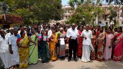 Tiruvarur: பாலத்தில் இருந்து கீழே விழுந்து இளைஞர் உயிரிழந்த விவகாரம்; கொலை என ஆதாரத்துடன் உறவினர்கள் புகார்