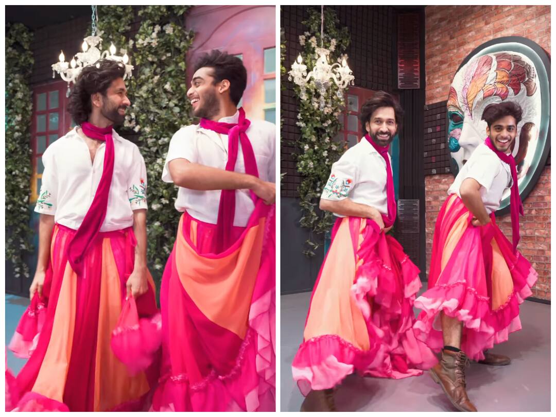 Actor Nakuul Mehta Dances His Heart Out In A Skirt, Fans Say, 'Men Breaking Stereotypes' Watch Bade Achhe Lagte Hain 3 Actor Nakuul Mehta Dances His Heart Out In A Skirt With Jainil Mehta, Fans Say, 'Men Breaking Stereotypes' Actor Nakuul Mehta Dances His Heart Out In A Skirt, Fans Say, 'Men Breaking Stereotypes'