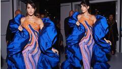 Nora Fatehi: উজ্জ্বল নীল পোশাকে নেটাগরিকদের চোখধাঁধালেন নোরা ফতেহি