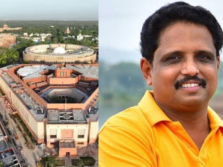 New Parliament Building is like BJP Office says  MP S Venkatesan New Parliament: ”புதிய நாடாளுமன்றம் பாஜக அலுவலகம்போல் வடிவமைக்கப்பட்டுள்ளது.” - எம்.பி, சு.வெங்கடேசன்