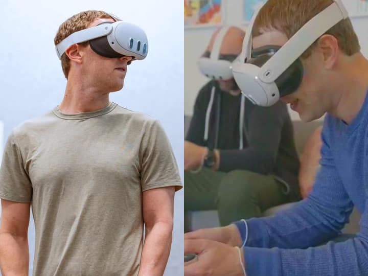Mark Zuckerberg ने लॉन्च से पहले दिखाया कंपनी का नया VR/AR मिक्स्ड रियलिटी हेडसेट, कीमत इतनी है Mark Zuckerberg ने लॉन्च से पहले दिखाया कंपनी का नया VR/AR मिक्स्ड रियलिटी हेडसेट, कीमत इतनी है