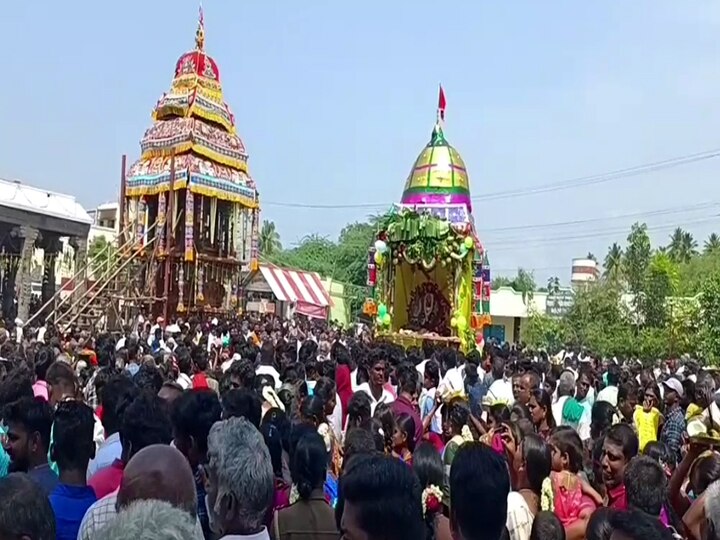 Vaikasi Visakam: நத்தம் அருகே 1000 ஆண்டு பழமை வாய்ந்த கைலாசநாதர் கோவில் வைகாசி விசாக திருவிழா தேரோட்டம்