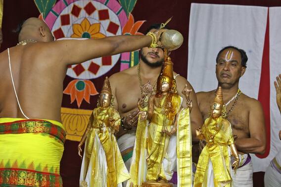 Jyeshtabhishekam 2023: శ్రీవారి ఆలయంలో ఘనంగా జ్యేష్ఠాభిషేకం ప్రారంభం - వేడుకగా స్నపన తిరుమంజనం