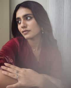 Priya Prakash Varrier Photos : ఎరుపెక్కిన అందం - క్రైమ్ థ్రిల్లర్‌తో వస్తున్న ప్రియా ప్రకాష్ వారియర్