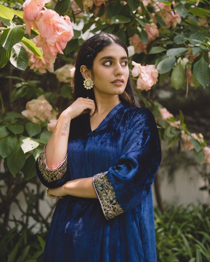 ప్రియా ప్రకాష్ వారియర్ (Image Courtesy : priya.p.varrier / Instagram)