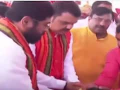 PM Modi, CM Shinde Pay Tributes To Chhatrapati Shivaji Maharaj On His 350th Coronation Anniversary: IN PICS