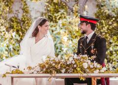 जॉर्डन के क्राउन प्रिंस की शाही शादी, मेहमानों को देख चौंके लोग