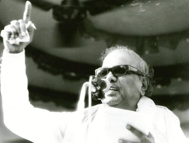 தமிழ் சினிமாவில் 69 படங்களில் பணியாற்றிய கருணாநிதி தயாரிப்பாளராகவும் இருந்துள்ளார். அதிலும் மனோகரா மற்றும் பராசக்தி படங்கள் அவரின் மிக சிறந்த படைப்புகளாகும்.