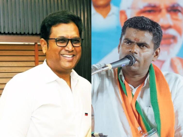 TN BJP Chief Annamalai, Minister TRB Rajaa Spar Over Stalin's Letter To Amit Shah Over Amul Procurement TN BJP Chief Annamalai, Minister TRB Rajaa Spar Over Stalin's Letter To Amit Shah Over Amul Procurement