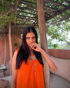 Malavika mohanan : ‘ஆரஞ்சு தோட்டத்தில் ஐந்தடி ஆரஞ்சு பழம்..’ நடிகை மாளவிகா மோகனனின் மோராக்கோ க்ளிக்ஸ்!