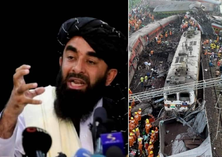 What did the Taliban government of Afghanistan say on the Odisha train accident?