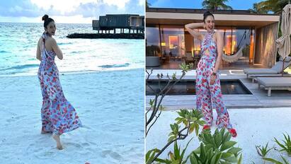 Rakul Preet Singh Pics: ਰਕੁਲ ਪ੍ਰੀਤ ਸਿੰਘ ਇਨ੍ਹੀਂ ਦਿਨੀਂ ਮਾਲਦੀਵ ਚ ਛੁੱਟੀਆਂ ਦਾ ਆਨੰਦ ਮਾਣ ਰਹੀ ਹੈ। ਜਦੋਂ ਵੀ ਅਦਾਕਾਰਾ ਆਪਣੀਆਂ ਤਸਵੀਰਾਂ ਇੰਸਟਾਗ੍ਰਾਮ ਤੇ ਪੋਸਟ ਕਰਦੀ ਹੈ ਤਾਂ ਪ੍ਰਸ਼ੰਸਕ ਉਸ ਦੀ ਤਾਰੀਫ ਕਰਦੇ ਨਹੀਂ ਥੱਕਦੇ।