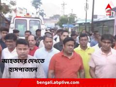 ট্রেন দুর্ঘটনায় আহতদের দেখতে বালেশ্বরের হাসপাতালে সুকান্ত