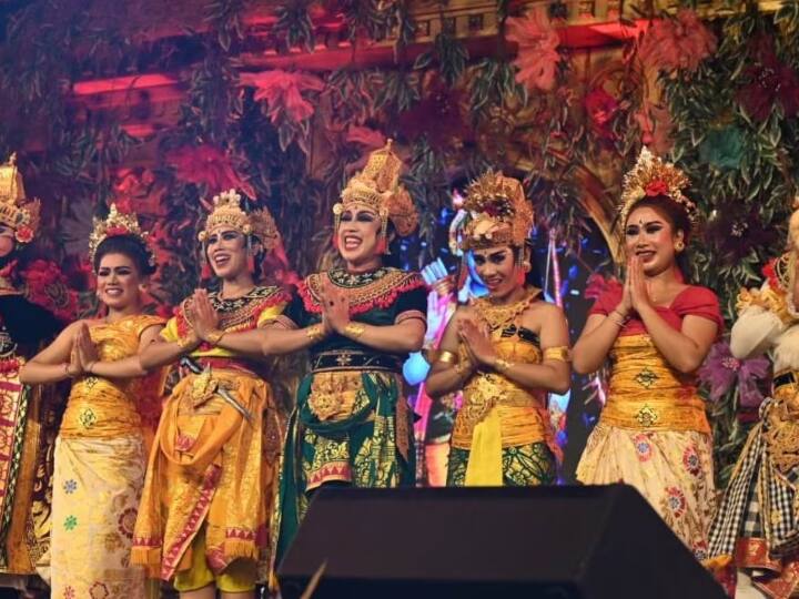 Raigarh National Ramayana Festival Unique Indonesia Culture Battle of Ravana with Lord Rama and Hanuman ANN Raigarh: भारत से 8000 km दूर Indonesia में रामायण की अनोखी कहानी, रावण से केवल श्रीराम नहीं बजरंग बली भी करते हैं युद्ध