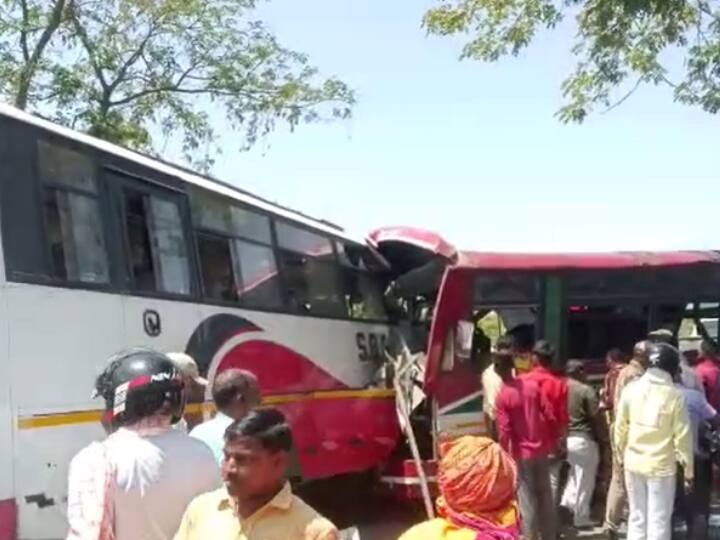 Azamgarh Bus Accident 2 Buses Collided From Front More Than 30 People Injured Ann Azamgarh