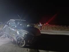 Samruddhi Highway Accident : शिर्डी भरवीर समृद्धी महामार्गावर भीषण अपघात, दोघांचा मृत्यू