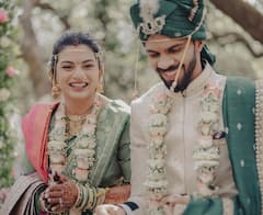 Ruturaj Gaikwad : ऋतुराज गायकवाडची नवीन इनिंग, उत्कर्षा पवारसोबत लाईफ पार्टनरशीप सुरू