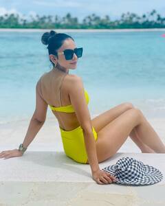 Rakul Preet Singh: మాల్దీవుల్లో రకుల్- బికినీలో అందాల విందు