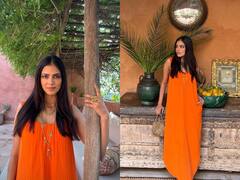 Malavika mohanan : ‘ஆரஞ்சு தோட்டத்தில் ஐந்தடி ஆரஞ்சு பழம்..’ நடிகை மாளவிகா மோகனனின் மோராக்கோ க்ளிக்ஸ்!