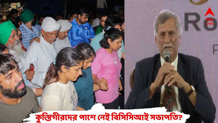 BCCI president Roger Binny distances himself from 1983 World Cup team's statement on protesting Indian wrestlers Wrestler Protest: কুস্তিগীরদের সমর্থনে সই করেননি, তিরাশির বিশ্বকাপজয়ী দলের সঙ্গে সহমত নন বিনি