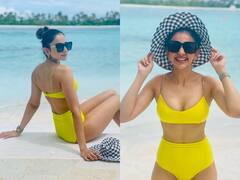 Rakul Preet Singh: మాల్దీవుల్లో రకుల్- బికినీలో అందాల విందు