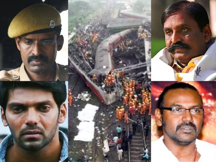 Odisha Train Accident Coromandel Express actors arya soori Raghava Lawrence Sanjay Dutt Vairamuthu express grief Coromandel Express Accident: நடிகர்கள் ஆர்யா, சூரி முதல் வைரமுத்து வரை... ஒடிசா ரயில் விபத்து குறித்து வேதனை தெரிவித்த திரை பிரபலங்கள்!