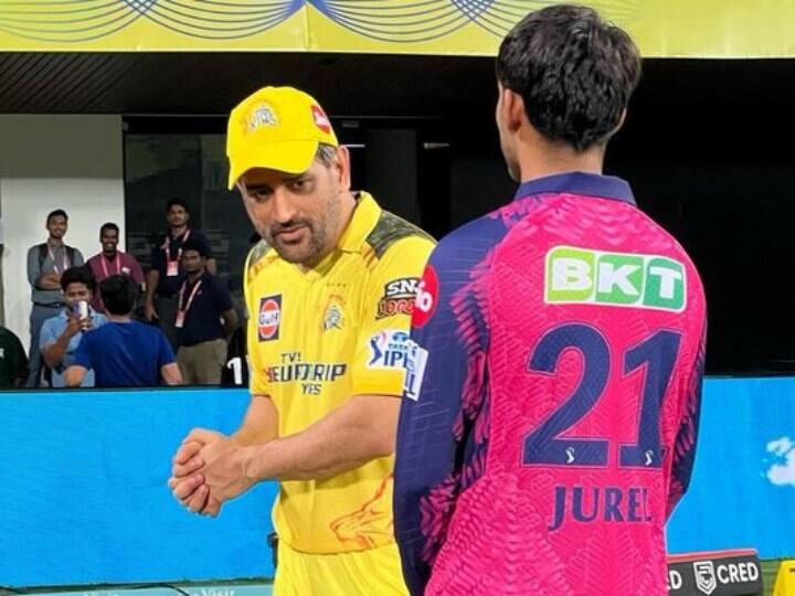 IPL 2023 Dhruv Jurel Says About MS Dhoni bhai told me to keep things calm while batting IPL 2023: राजस्थान रॉयल्स के खिलाड़ी के काम आई धोनी की सलाह, बताया बैटिंग में कैसे मिला फायदा