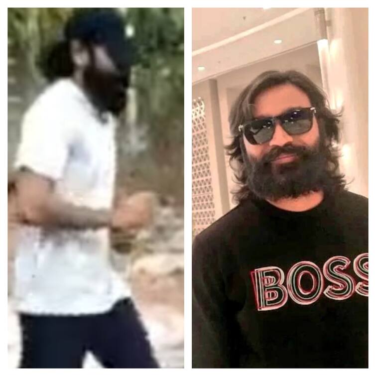 Dhanush hides face with mask and cap as he goes for a jog in Madurai during Captain Miller Waves at fans Actor Dhanush: மதுரையில் தெருவில் தனியாக ஜாகிங் சென்ற நடிகர் தனுஷ்... ரசிகரை பார்த்து கையசைத்த வீடியோ வைரல் ..