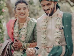 IN PICS: Ruturaj Gaikwad Ties Knot With Utkarsha Pawar