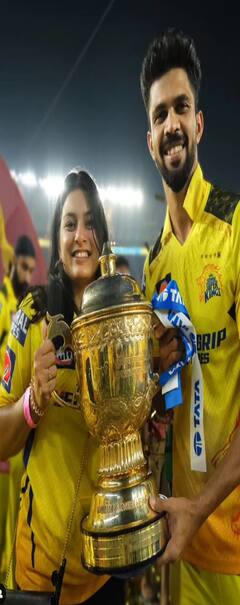 Ruturaj Gaikwad: ক্রিকেটের মাঠেই প্রেম, রুতুরাজের 'প্রেমের কাহিনি'র নায়িকা কে?