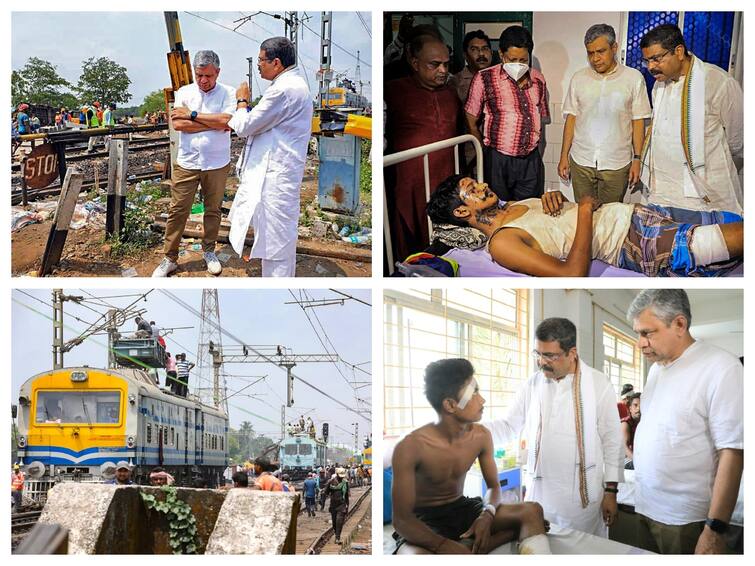 Odisha Train Accident: Rail Minister Visits Spot For 2nd Day As Restoration Work Underway On Wa