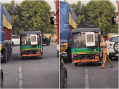 Viral Video : रिक्षात AC लावता आला नाही म्हणून लावला कूलर.. व्हायरल होतोय व्हिडीओ