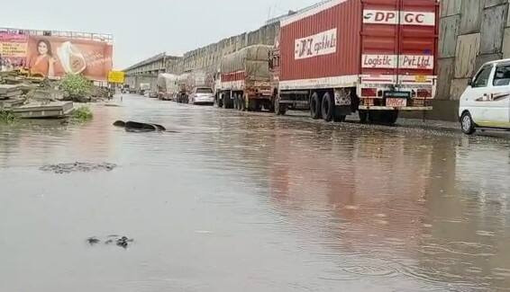  Rain  in Gujarat as Cyclonic Circulation System activates over Rajasthan Gujarat Rain: રાજસ્થાન પર  સાયક્લોનિક સર્ક્યુલેશન સિસ્ટમ સક્રિય થતા ગુજરાતમાં વરસાદી માહોલ