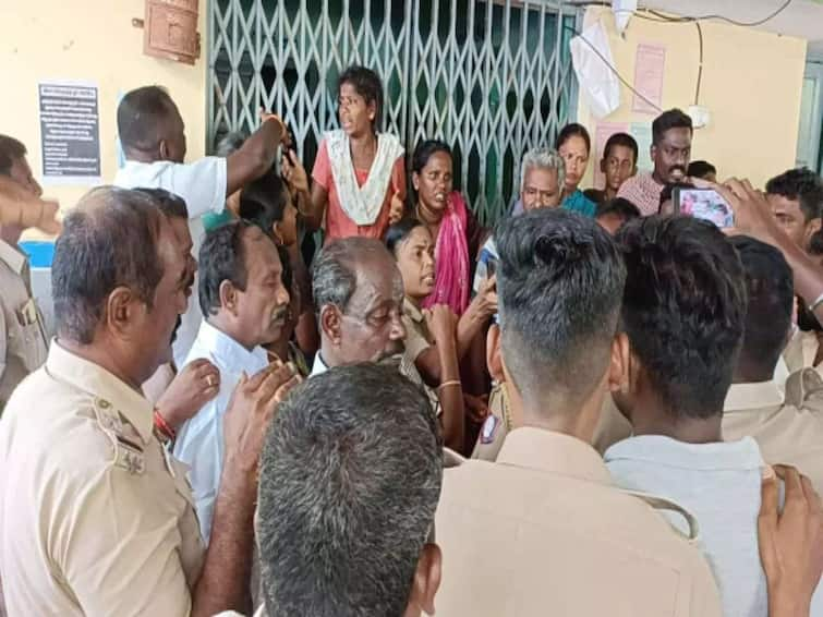 Public protest by locking the Panchayat Council office in Pudukottai district TNN புதுக்கோட்டை மாவட்டத்தில் ஊராட்சி மன்ற அலுவலகத்தை பூட்டிய மக்கள் - காரணம் என்ன..?