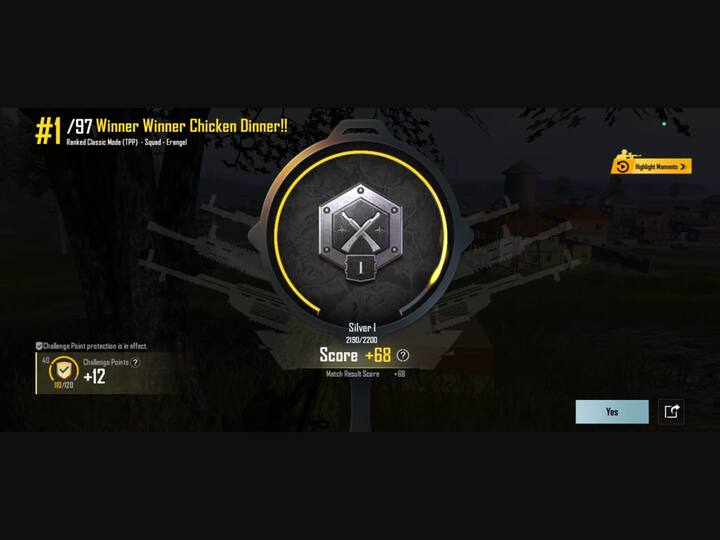 Follow all the aforementioned and see yourself winning Chicken Dinners one after the other back to back. Push your rank and continue winning. Happy Gaming! (Image Source: Screenshot/ABP Live)