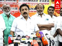 CV Shanmugam Press meet : 