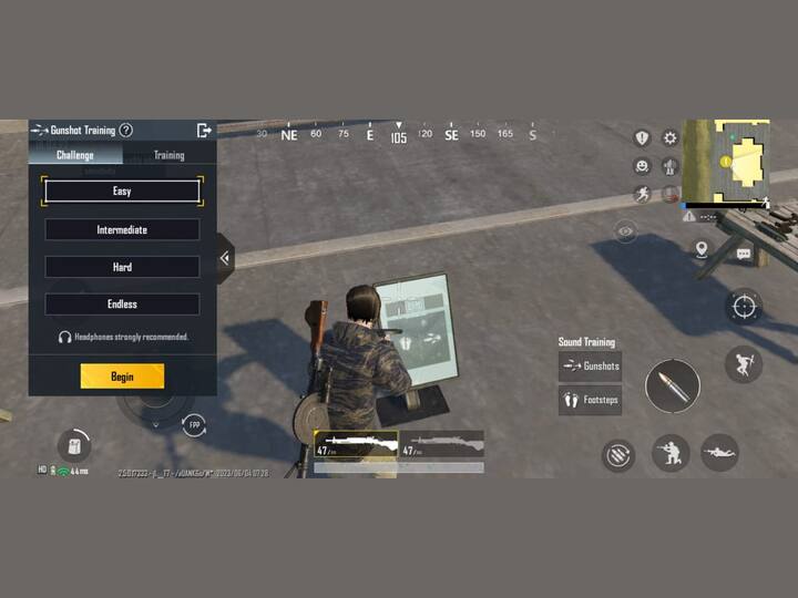 The fourth tip would be to Practice. You shouldn't be ashamed of practising before heading to ranked matches. You can hone your aim and shooting skills in the 'Training Grounds'. Here, you can also hone your skill of identifying the enemy's location by hearing their footsteps. (Image Source: Screenshot/ABP Live)
