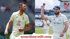 চোটের জন্য টেস্ট চ্যাম্পিয়নশিপ ফাইনাল থেকে ছিটকে গেলেন হ্যাজেলউড, বদলি নেসের
