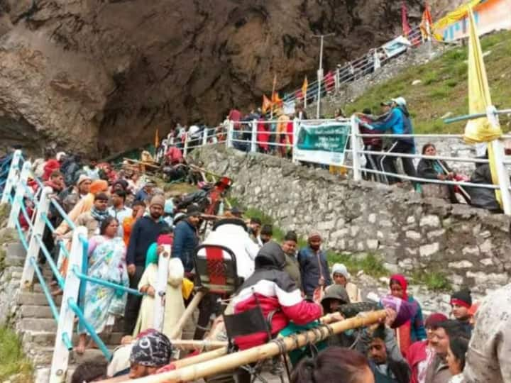 Amarnath Yatra 2023 Preparations for Amarnath Yatra in full swing camps are being set up fast weather will be a big challenge this year ann Amarnath Yatra 2023: अमरनाथ यात्रा की तैयारियां जोरों पर, तेजी से लग रहे कैंप, इस साल मौसम बनेगा बड़ी चुनौती