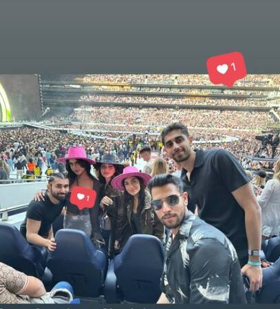 अजय देवगन की बेटी नीसा देवगन एक बार सुर्खियों में बनी हुई हैं. हाल ही में  नीसा  और ओरहान बेयॉन्से के कॉन्सर्ट में पहुंचे.