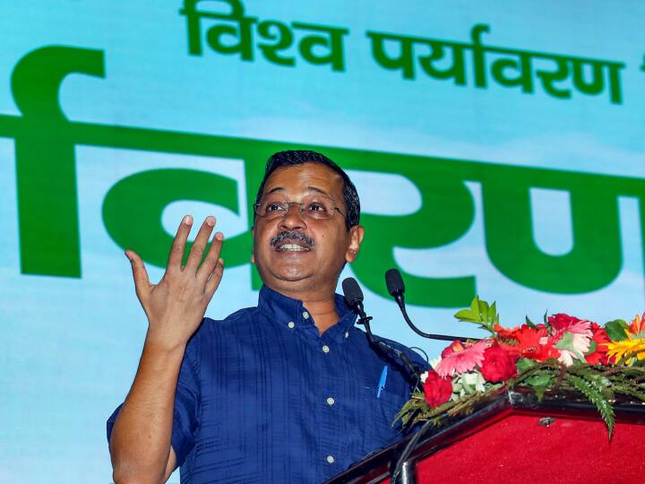 World Environment Day 30 percent reduction in pollution in Delhi Chief Minister said at the Thyagaraja Stadium ann World Environment Day: 'दिल्ली में घटा 30 फीसदी प्रदूषण', 50वें विश्व पर्यावरण दिवस के सम्मेलन में बोले मुख्यमंत्री अरविंद केजरीवाल